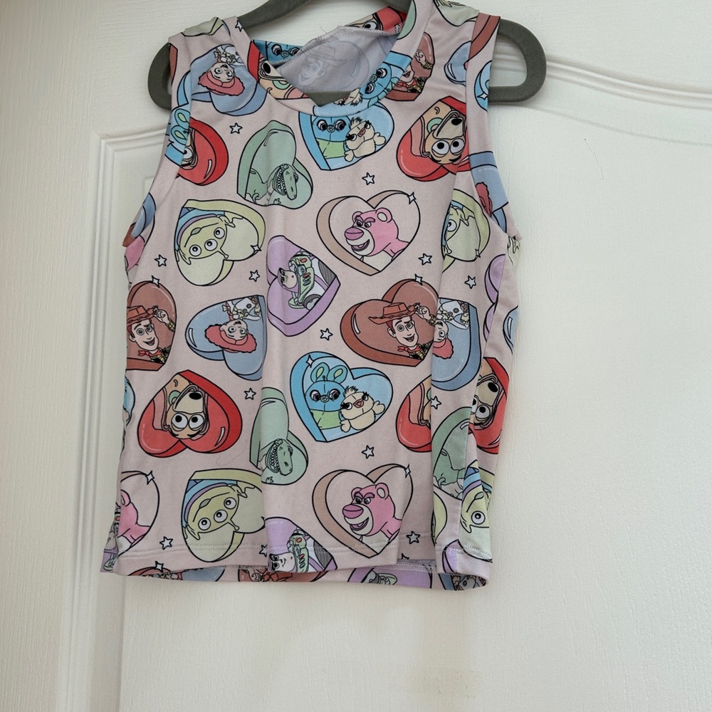 Kids Cartoon Character Sleeveless Top - Toy Story